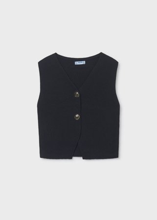 MAYORAL blūze bez piedurknēm, black, 6.020-31, cm 