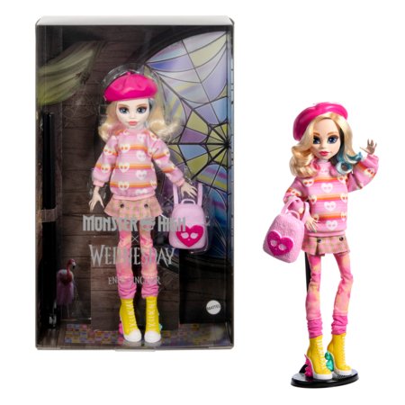 MONSTER HIGH X WEDNESDAY Core lelle - Enid, HXJ05 