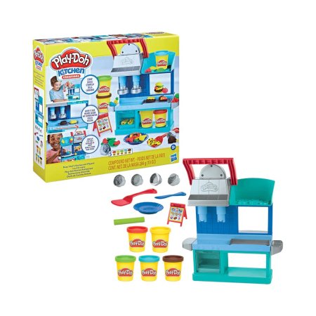 PLAY DOH playset-restaurant Busy Chefs, F81075L0 