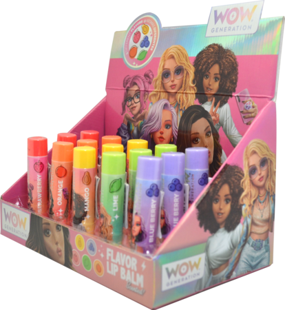 WOW GENERATION lūpu balzams Flavoured Lip Balm, asort., WOW00112 