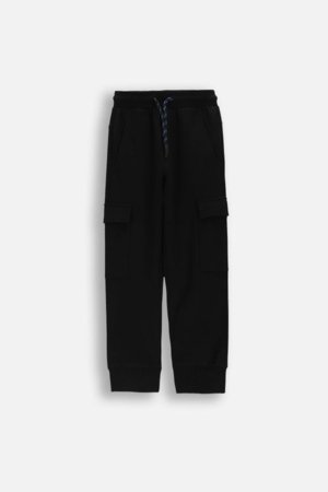 COCCODRILLO džogera bikses, melni, cm 