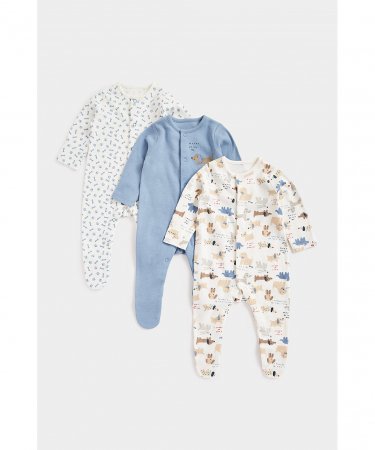 MOTHERCARE zīdaiņu kombinezons, 3 gab., CB344 595128
