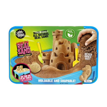 AMAZING REAL SAND kinētisko smilšu komplekts Real Sand Station, WC112937CKINT 