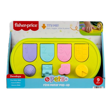 FISHER-PRICE Pop-Up Animals spēle, JDL66 