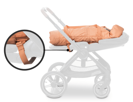 HAUCK guļammaiss 3in1 CARRY N PLAY, Dots cork, 530078 