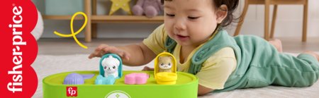 FISHER-PRICE Pop-Up Animals spēle, JDL66 