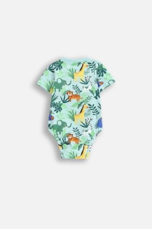 COCCODRILLO smilškrāsas krekls ar garām piedurknēm TROPICAL STORY BOY NEWBORN, krāsa, WC5112204TBN-022-086, 86 cm 