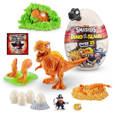 ZURU Smashers Dino Island dinozaurų rinkinys staigmena, 7487 