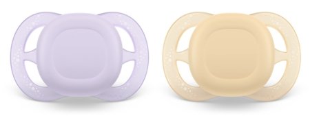 PHILIPS AVENT knupīši ULTRA STAR, 0-2 m., 2 gab., SCF075/11 