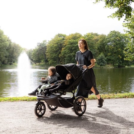 THULE ratiņi URBAN GLIDE 3 DOUBLE, Black, 10101998 