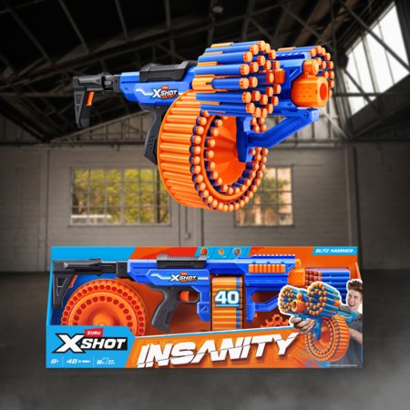 XSHOT rotaļu rotaļu ierocis Insanity Blitz Hammer, 36917 
