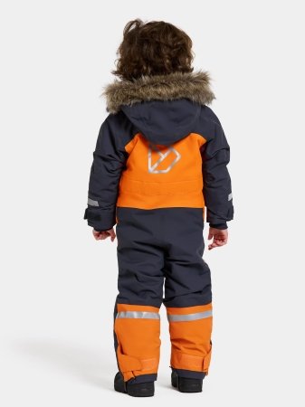 DIDRIKSONS ziemas kombinezons BJÄRVEN 3, oranžs, 505466-L07, 140 cm 