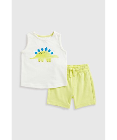 MOTHERCARE krekliņš ar īsām piedurknēm un šorti, HD547 116 