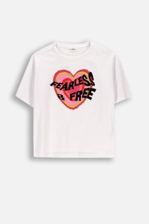 COCCODRILLO t-krekls ar īsam piedurknēm, balti, WC6143206RGJ-001-140, 140 cm 