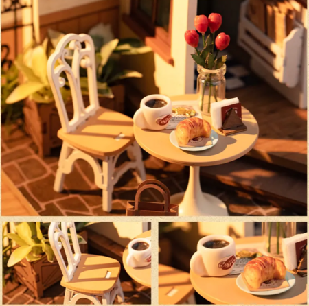 ROLIFE koka konstruktors Kafejnīca Nr. 17, DG162 