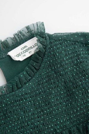 COCCODRILLO kleita, zaļa, ZC5128105EJG-011-152, 152 cm 