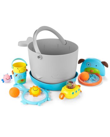 SKIP HOP vannas rotaļlietu turētājs MOBY FUN-FILLED, 9O296010 