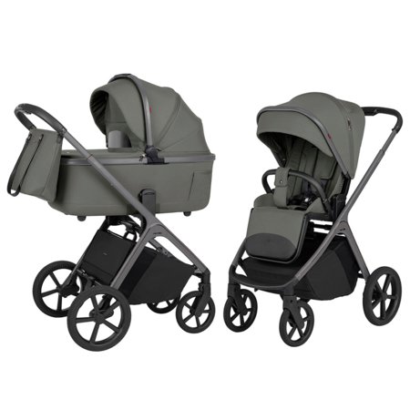 CARRELLO universāls ratiņi 2in1 VECTOR F, Calm Green, CRL-6700 