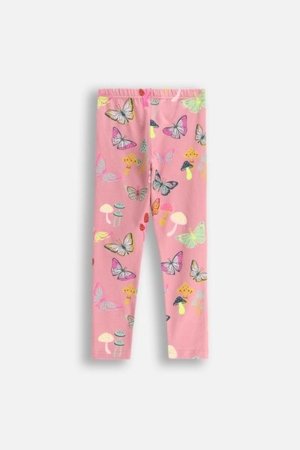 COCCODRILLO legingi DREAM DIARIES GIRL KIDS, rozā, WC5122103DGK-033-122, 122 cm 