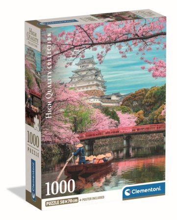CLEMENTONI puzle Himedži pils pavasarī 1000 gab., 39982 