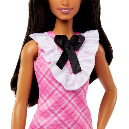 BARBIE Fashionistas lelle ar rūtainu kleitu, HJT06 HJT06