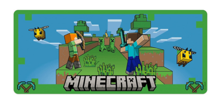 MINECRAFT galda paliktnis 80x35cm, 303715 