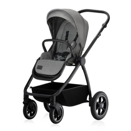 LIONELO universāls ratiņi MERIL 2in1, Grey stone 