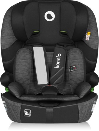 LIONELO autokrēsls LEVI FIX I-SIZE, Grey stone, 76-150 cm. 