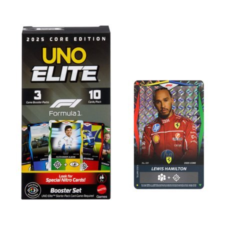 MATTEL GAMES UNO Elite F1 kāršu paplašinājums, JLV43 