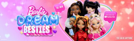 BARBIE Dream Besties lelle Renē, HYC24 