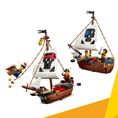 31387 LEGO® Creator Varenais pirātu kuģis 