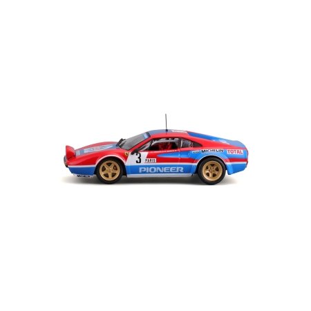 BBURAGO 1:43 Sacīkšu automašīnas modelis Ferrari 308 GTB 1982, 18-36304 