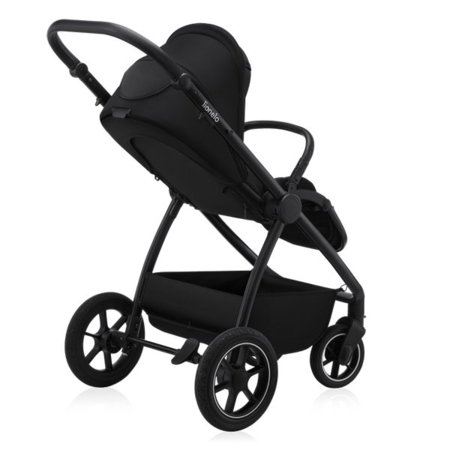 LIONELO universāls ratiņi MERIL 3in1, Black onyx 