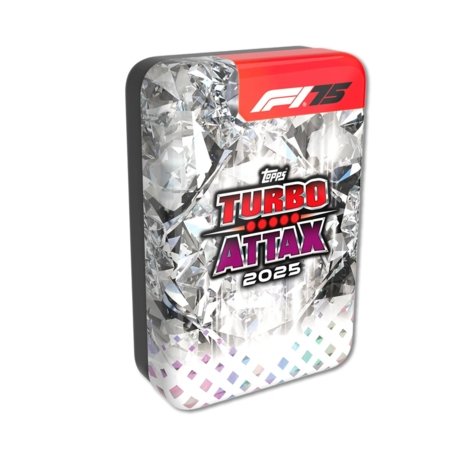 TOPPS kartītes Formula 1 2025 Turbo Attax Mega Tin Diamond Edition, 076402 