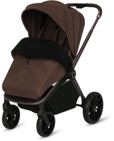 LIONELO universāls ratiņi MIKA PLUS 2IN1, Mocha mousse 