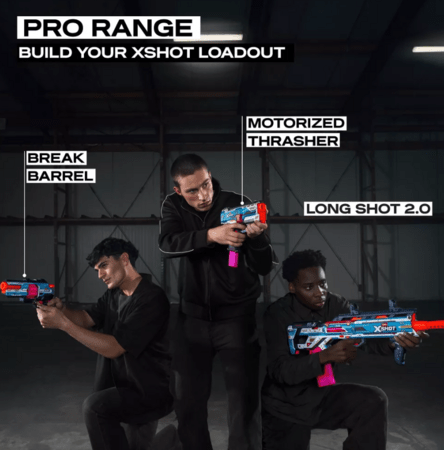 XSHOT rotaļu rotaļu ierocis PRO Spinshot, 36906 