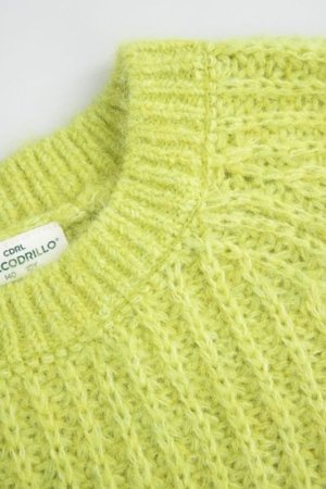 COCCODRILLO džemperis CRAFT PUNK GIRL JUNIOR, zaļš, ZC5172101CGJ-030-134, 134 cm 