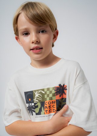 MAYORAL t-krekls ar īsam piedurknēm 7D, krēmkrāsa, 6038-57 