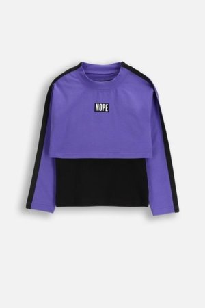 COCCODRILLO t-krekls RAVE GIRL JUNIOR, violeta, cm 