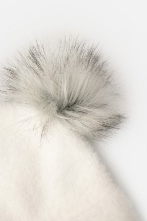 COCCODRILLO cepure ACCESSORIES WINTER GIRL, ecru,  ZC3364304AWG-003 