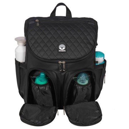 DOOKY autiņbiksīšu mugursoma 2in1, melna, 5128209 