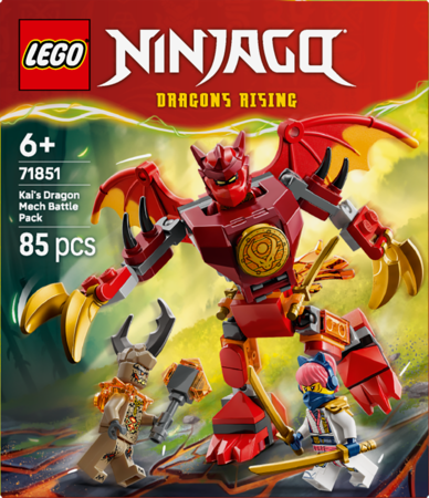 71851 LEGO® KAI'S DRAGON MECH BATTLE PACK 