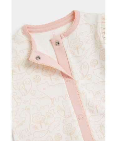 MOTHERCARE zīdaiņu kombinezons, bodijs ar īsam piedurknēm un lacīte, FB429 644775