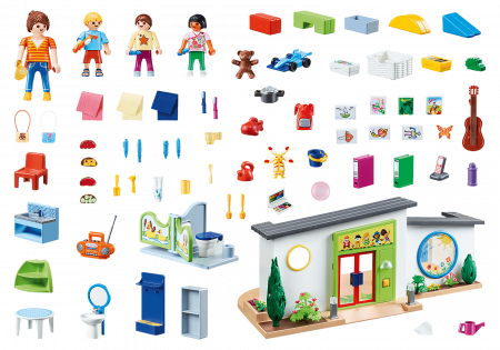 PLAYMOBIL CITY LIFE Varavīksnes aprūpes iestāde, 70280 70280