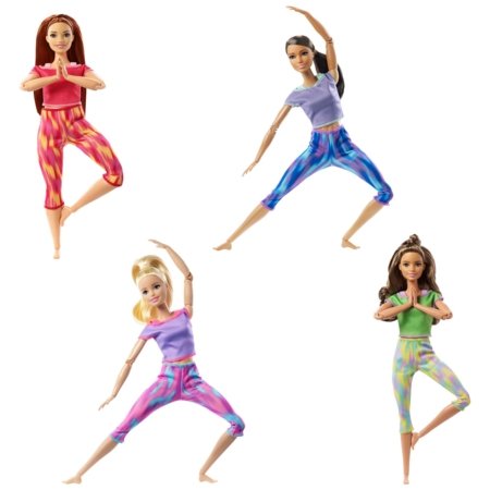 BARBIE lelle vingrotāja, FTG80 