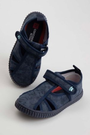 COCCODRILLO sandales, tumši zili, WC6211102SHB-015-023, 23 izmērs 