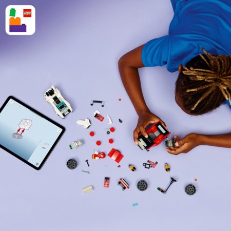 77118 LEGO® Sonic the Hedgehog™ Silver auto pret Knuckles monstru vāģi 