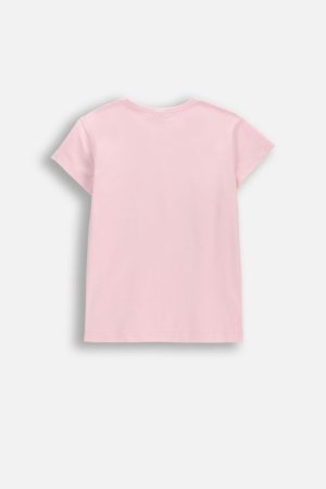 COCCODRILLO t-krekls ar īsam piedurknēm, rozā, WC6143202VGB-007-164, 164 izmērs 