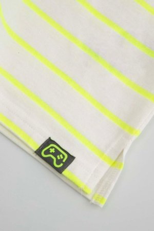 COCCODRILLO t-krekls ar īsam piedurknēm, dzelteni, WC6143205NBJ-004-152 