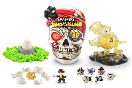 SMASHERS Dino Island Milzu skeletgalva, 7488 